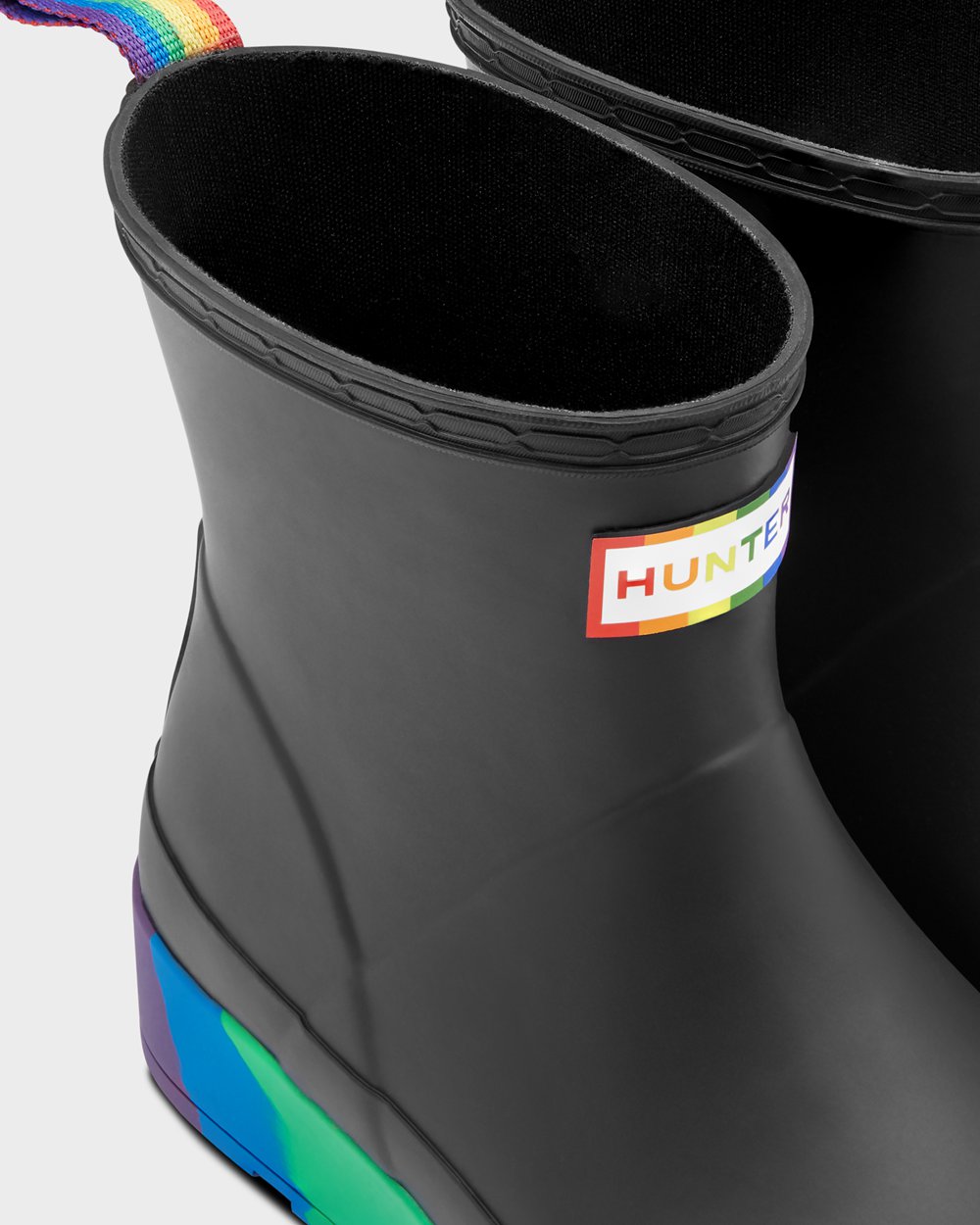 Botas Play Hunter Feminina Pretas - Original Pride Flatform Rain - 27SCLQAUE